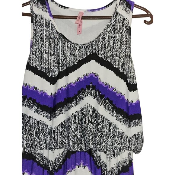 Magic Dress Womens Medium Multicolor Maxi Long Summer Sleeveless Sun Dress - Picture 2 of 8